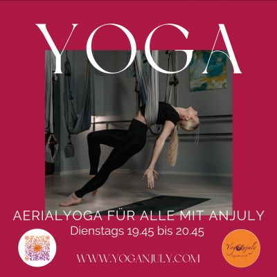 Aerial Yoga mit Anjuly